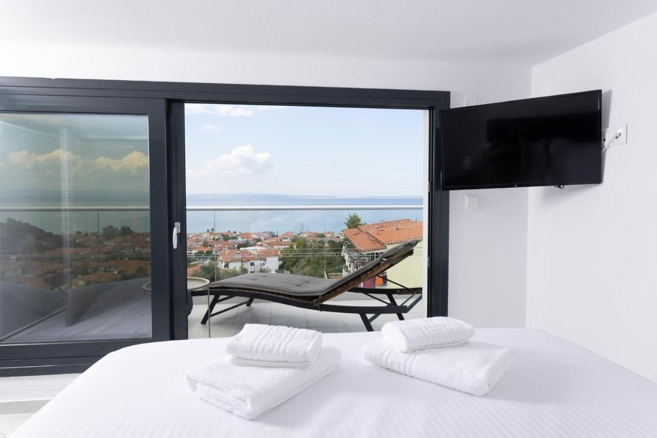 Appartamento The Sea View Polychrono Esterno foto